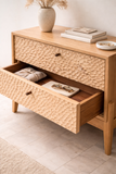 Luma Carved side Board Table