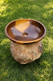 Terra Wood Vessel Sink