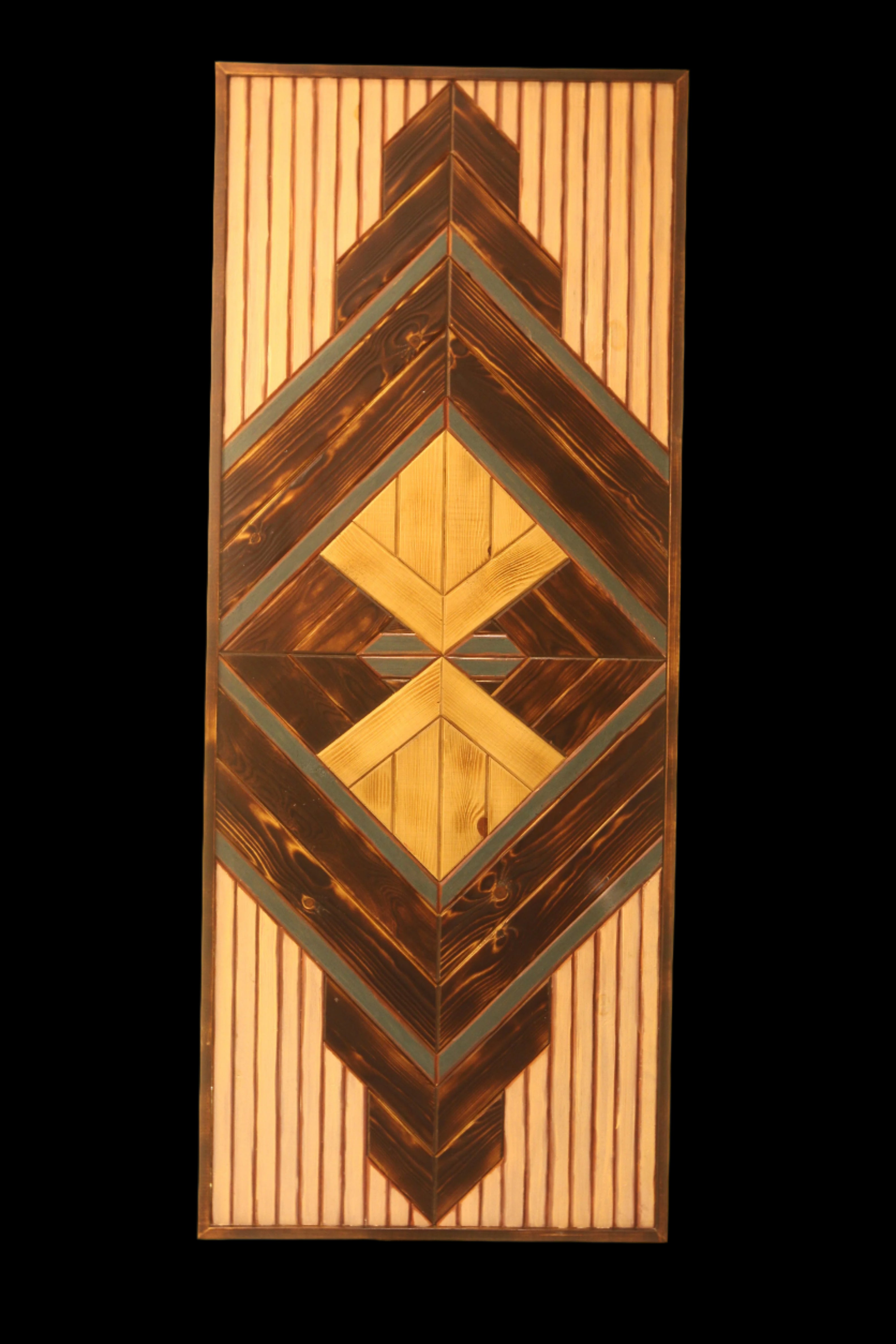 Olive Burn Frame