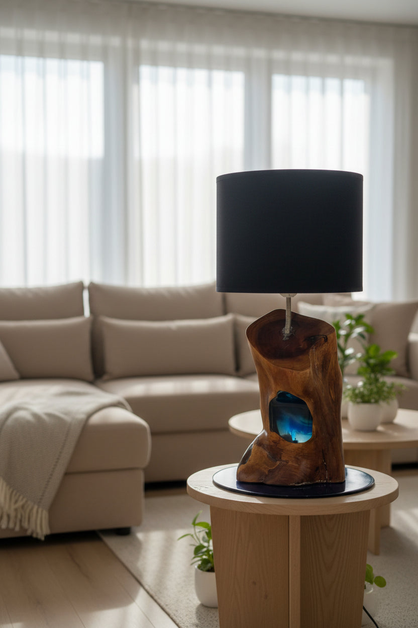 Shark Cave Side lamp