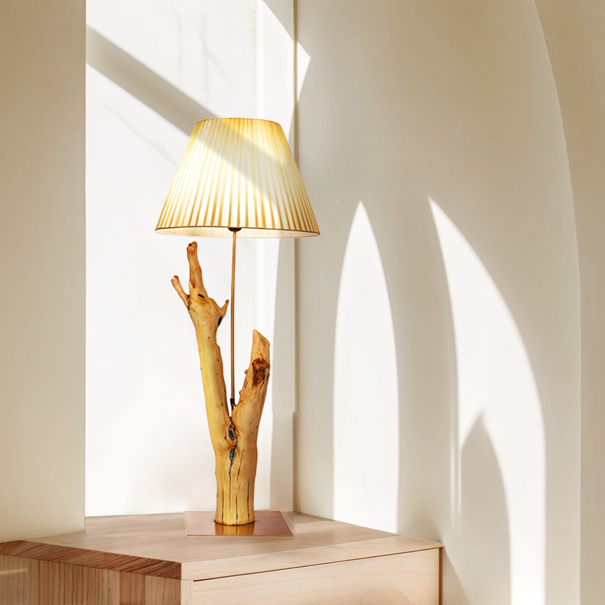 Olive Hand Side Lamp