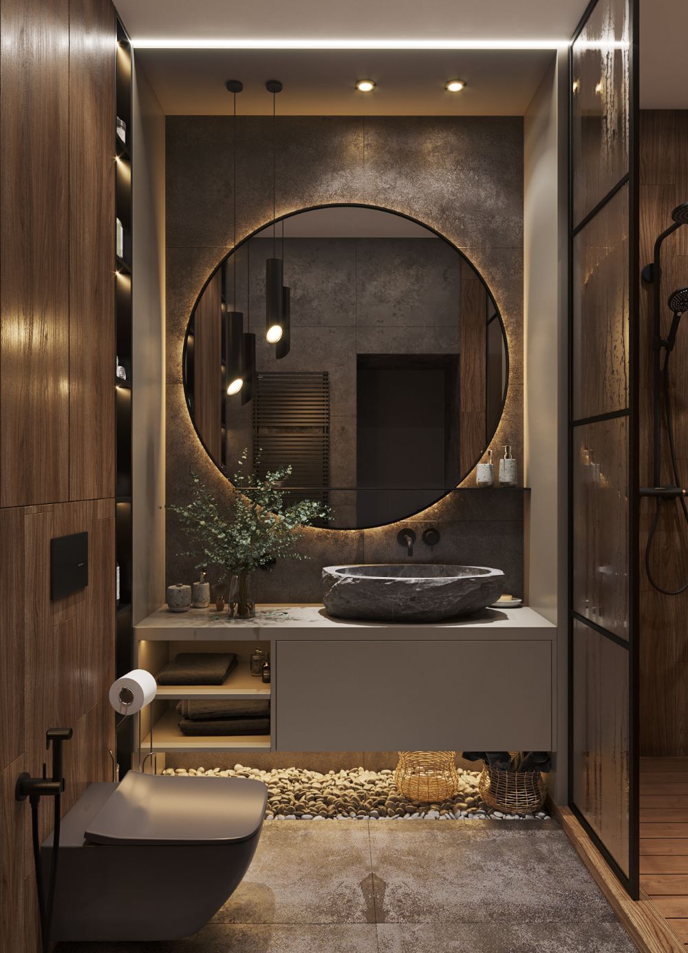 Noir Zen Retreat Bath unit